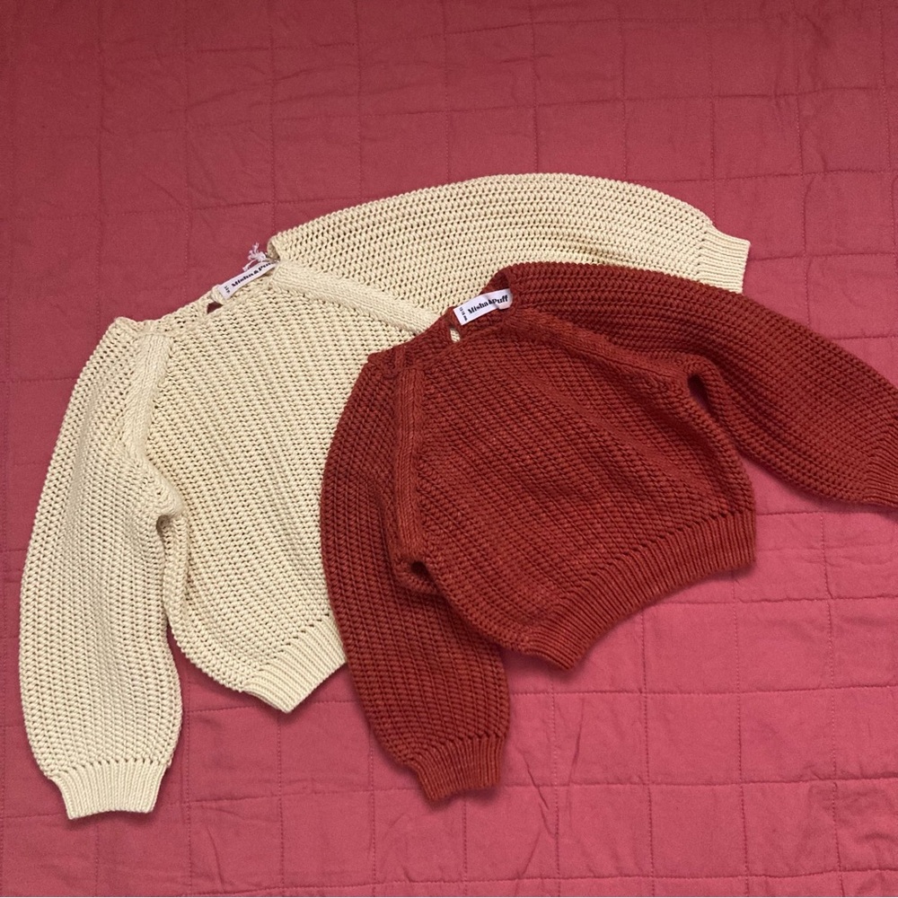 Misha & Puff Net Stitch Sweater - Picture 7 of 7